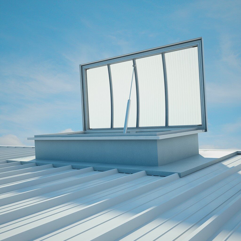 Skydome désenfumage