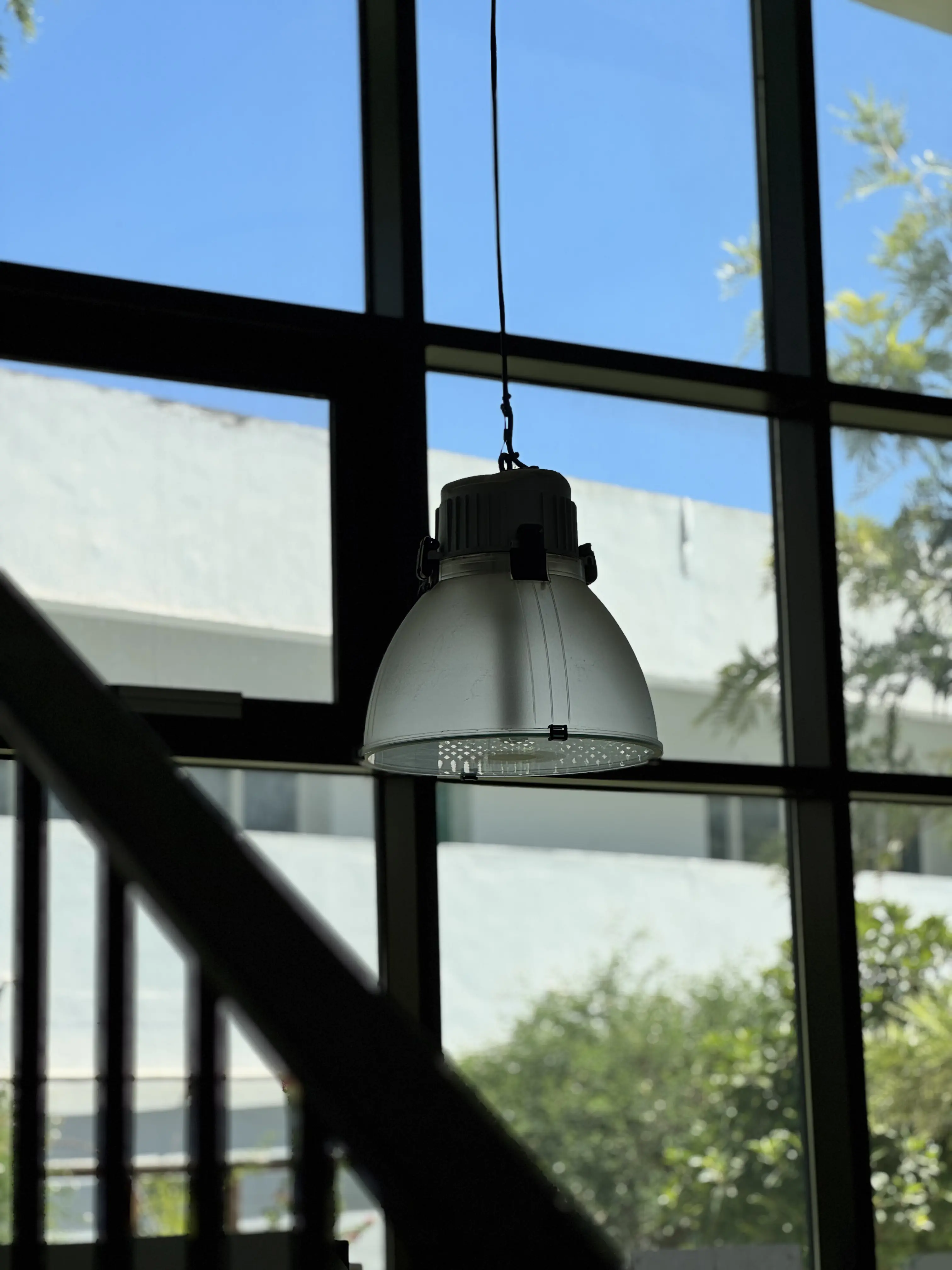 Détail d'une suspension LED